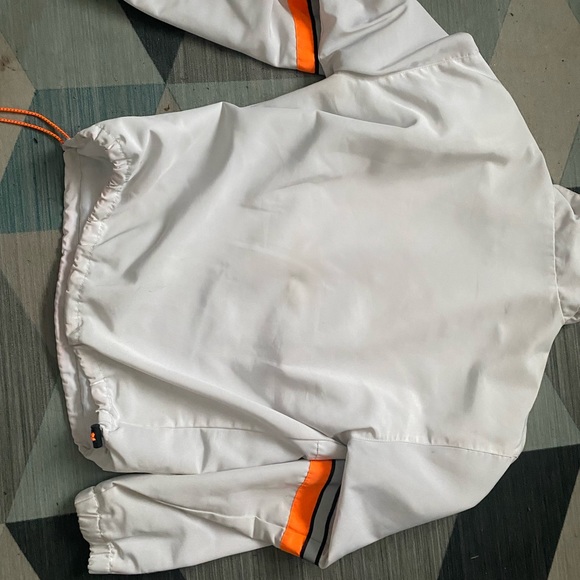 White and orange jacket - Picture 2 of 2